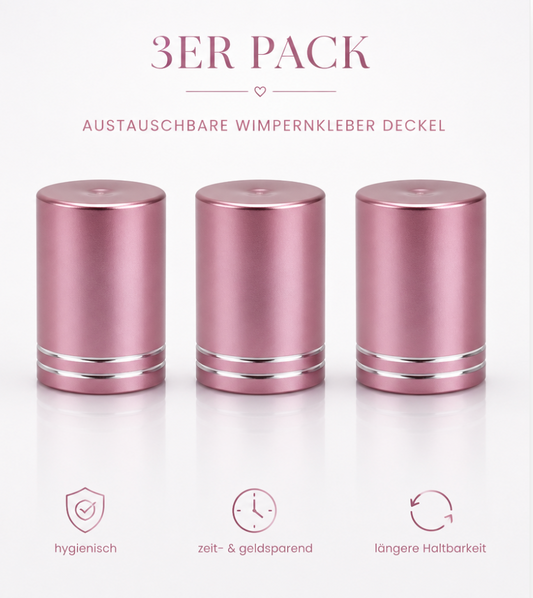 Kleber deckel Ersatz Kappe austauschbar 3er Pack universal