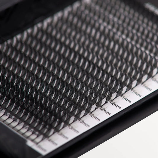 Anime Lashes Mixbox – Spiky Premade Fans 9–15 mm in C/CC/D Curl