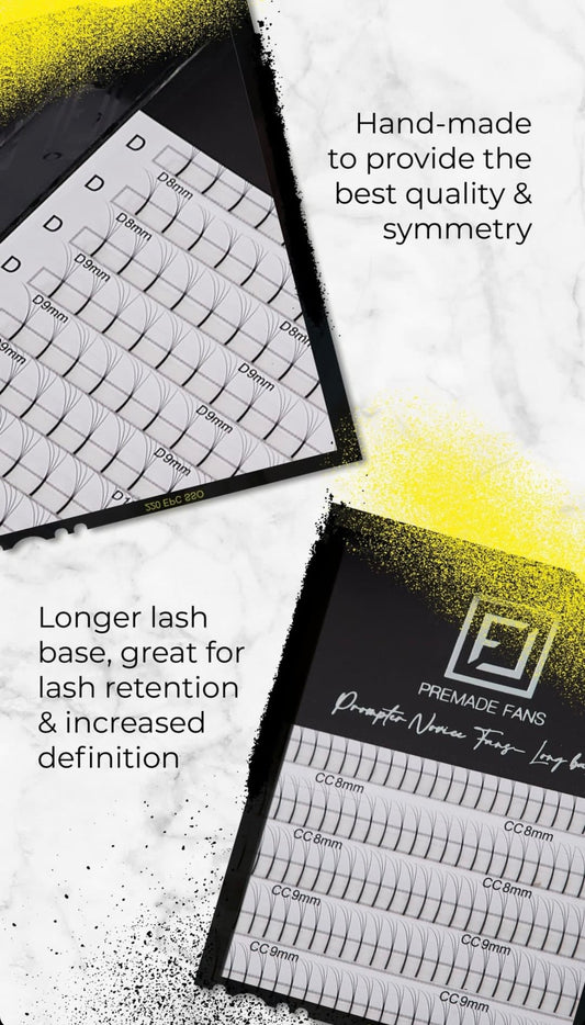 Pre Made Fans- 3-4D Mixbox Vorgefertigte Volumenfächer