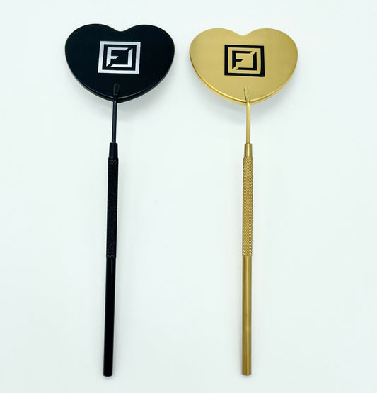 Wimpern Spiegel Herzform