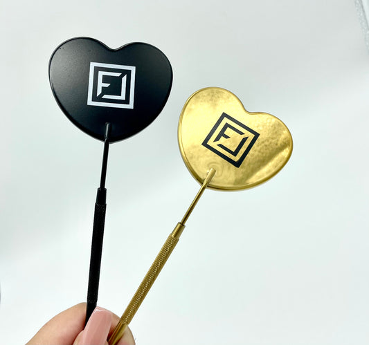 Wimpern Spiegel Herzform