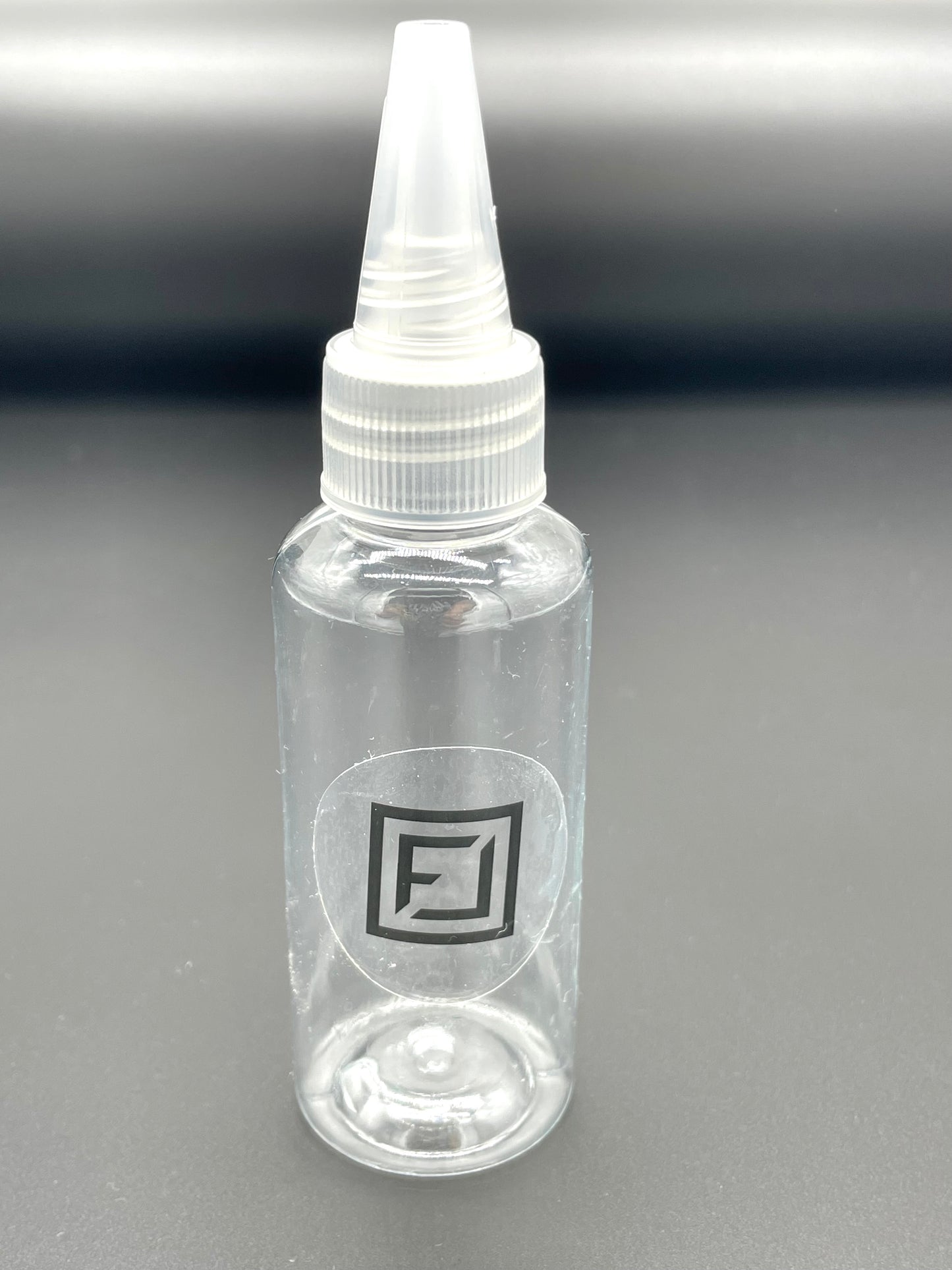leere Abfüllflasche für Flüssigkeiten /Kochsalzlösung