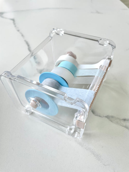 Tapeabroller aus Acryl - für bis zu 6 Tapes