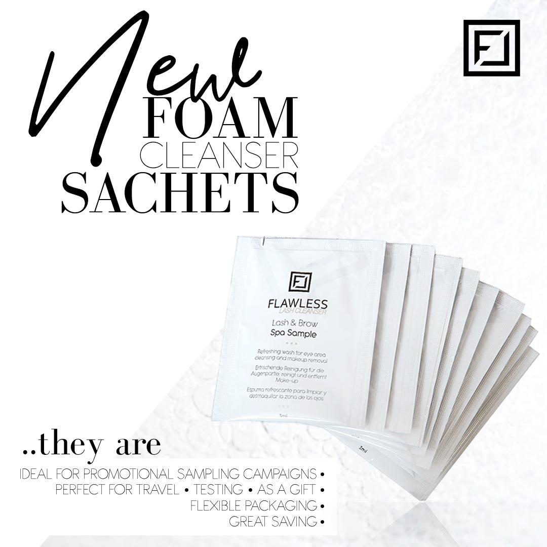 Shampoo Sachets Lash & Brow- Einwegverpackung