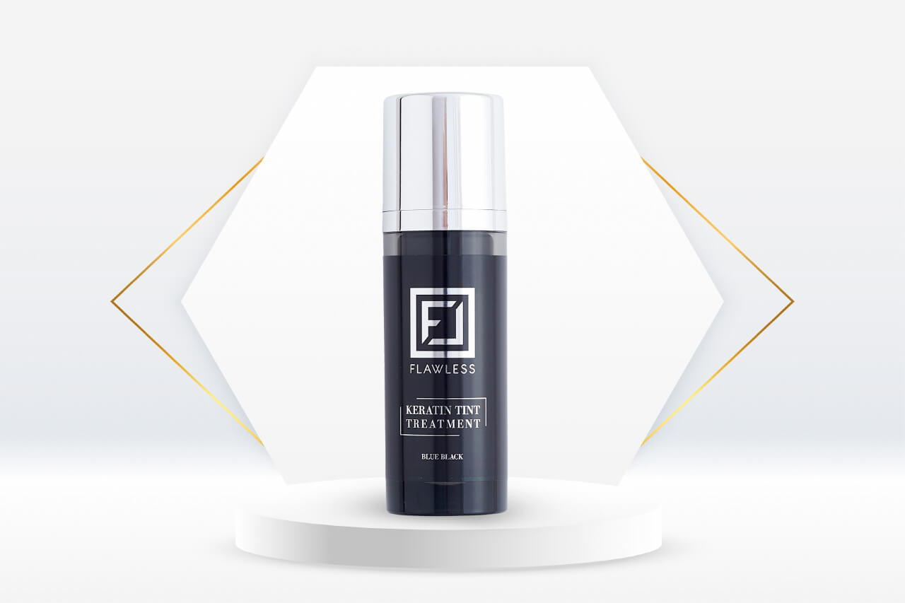 KeratinTint 30ml- 3 in 1 Farbe +Entwickler +Lash Plump in einem! Flawless