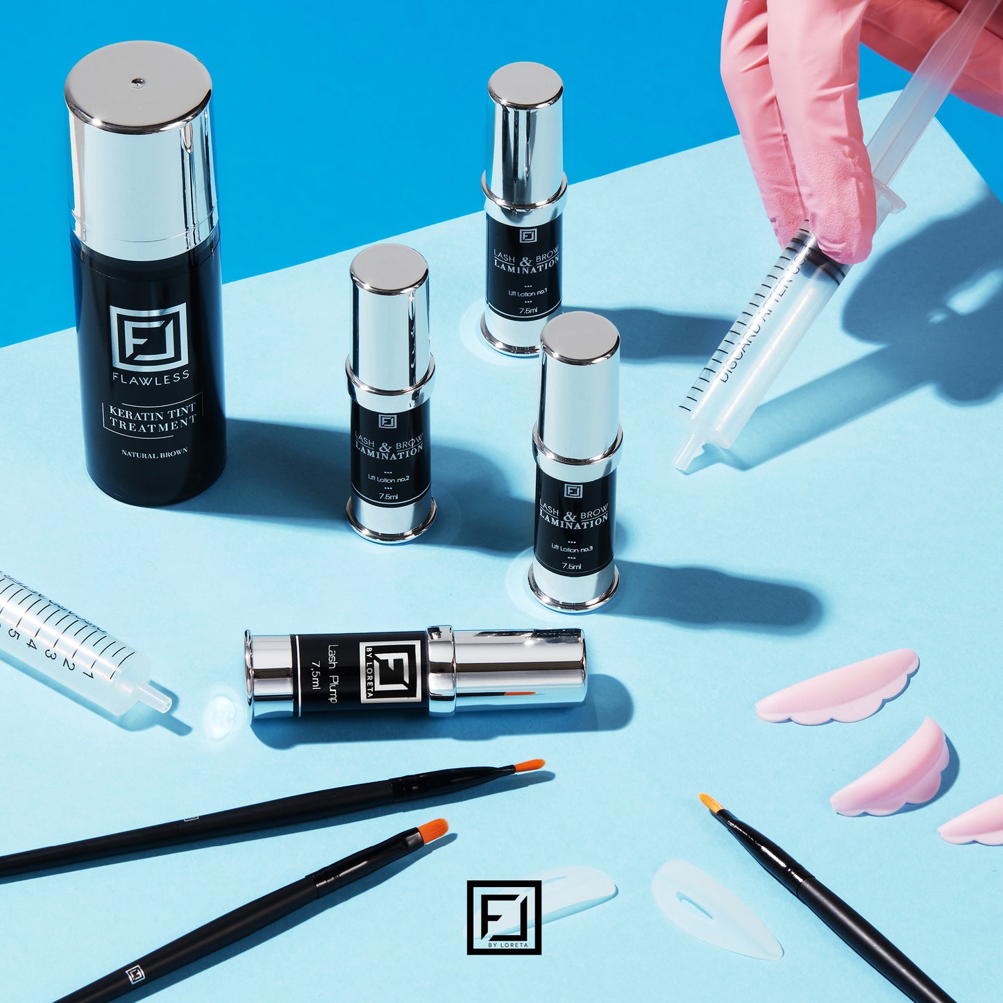 Starterset Lash und Browlifting Kit - auf Anfrage