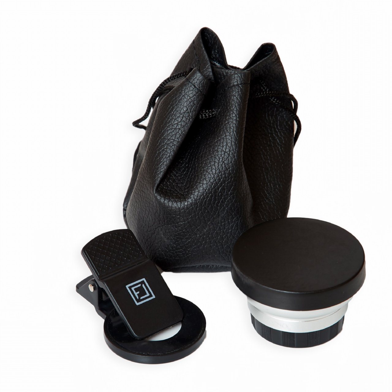makro Objektiv Set mit Tasche und Clip für Wimpernfotos und Lashlift geeignet. Sei ein Profi damit
