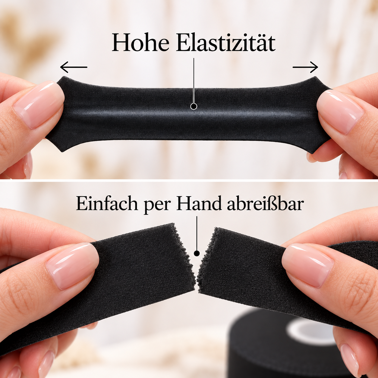 UV Foam Tape Schwarz – Augenschutz für Wimpernverlängerung