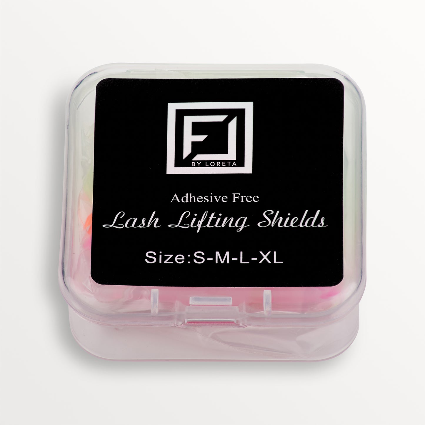 selbstklebende Neon Silikonpads Lashlift