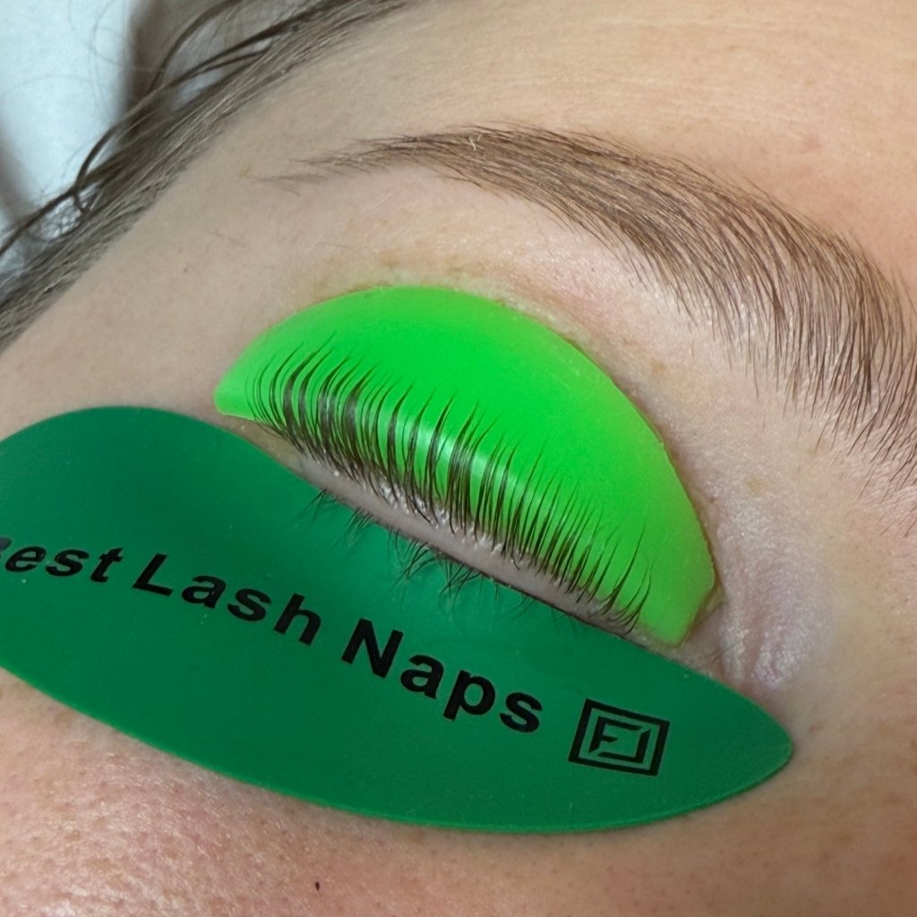 selbstklebende Neon Silikonpads Lashlift