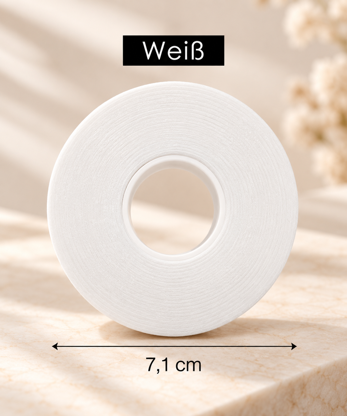 UV Foam Tape Schwarz – Augenschutz für Wimpernverlängerung