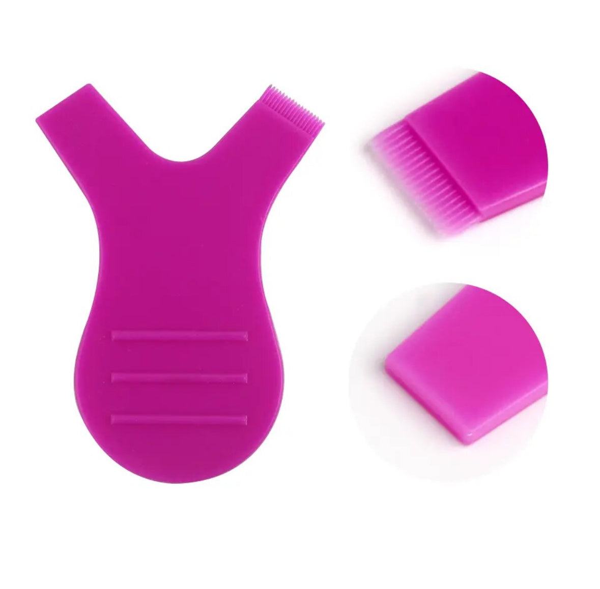 fuchsia lashlift kamm plastic tool browlift