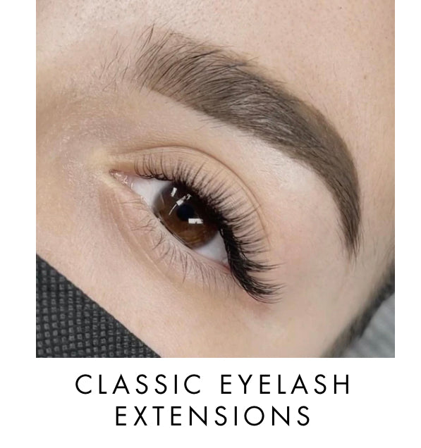 wimpernbild am model mit flatlashes 0,15 von flawless lashes für einzeltechnik